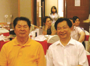 与文化部原部长、教科文卫体委员会主任刘忠德